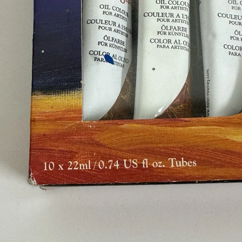 Daler-Rowney Georgian Oil Paint Introduction Set- 10 22ml Tubes